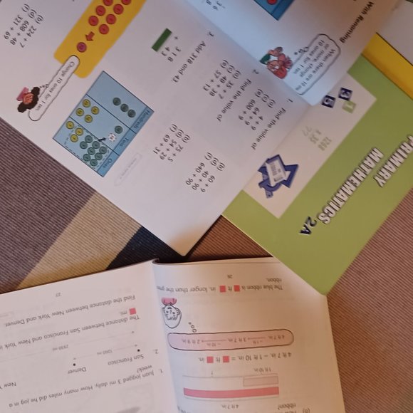 Bundle of Singapore Math Home instruction and Textbooks grades 1-3 - Picture 5 of 8